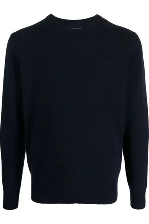 MC2 SAINT BARTH Strik, Herre, Blå, 2XL, Uld, Heron Sweaters til Mænd