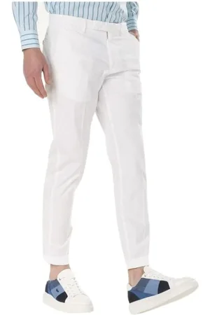 HARMONT&BLAINE Bukser, Herre, Hvid, S, Bomuld, Stretch Chino Bukser