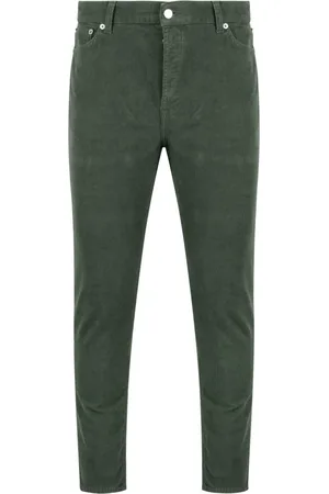 DEPARTMENT FIVE Bukser, Herre, Grøn, W31, Bomuld, Slim Fit Corduroy Bukser