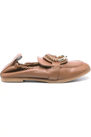 See by Chloé Sko, Dame, Brun, 37 EU, Læder, Hana Læder Loafers