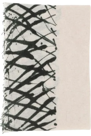Faliero Sarti Tilbehør, Dame, , ONE SIZE, Cashmere, Grafisk Print Cashmere Blend Tørklæde