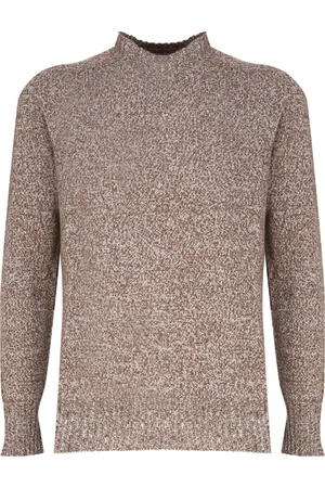 Malo Strik, Herre, , XL, Cashmere, Mouliné Cashmere Sweater