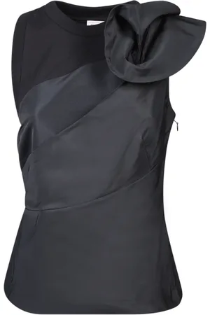 Alexander McQueen Top, Dame, Sort, XS, Uld, Ærmeløs Sort Top til Kvinder