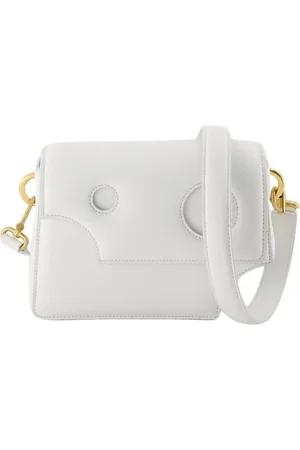OFF-WHITE Taske, Dame, Hvid, ONE SIZE, Læder, Burrow 22 Crossbody - Læder