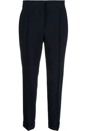 Moschino Bukser, Dame, Sort, XS, Uld, Moderne Bukser