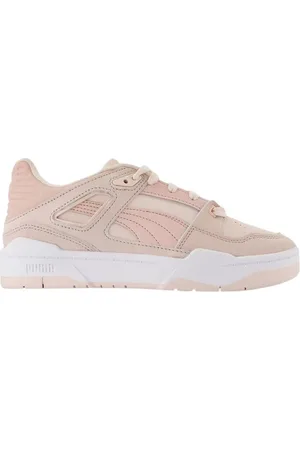PUMA Sko, Dame, Lyserød, 36 EU, Læder, Vintage Læder Slipstream Sneakers