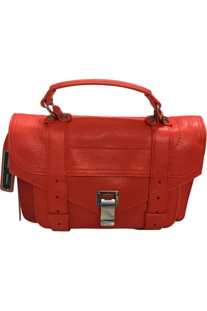 Proenza Schouler Taske, Dame, Rød, ONE SIZE, Uld, Stilfuld skuldertaske