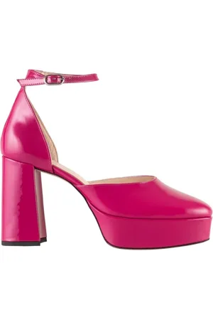 Högl Sko, Dame, Lyserød, 41 1/2 EU, Læder, Elegante Patent Læder Pumps