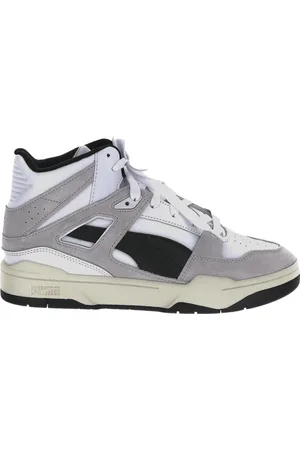 PUMA Sko, Herre, Hvid, 45 EU, Læder, Heritage Slipstream Hi Sneakers