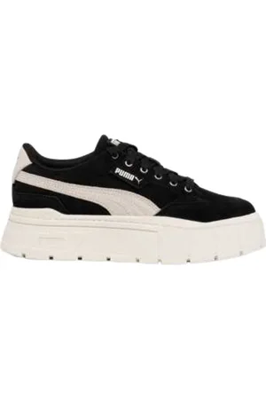 PUMA Sko, Dame, Sort, 40 EU, Uld, Stilfulde damesneakers