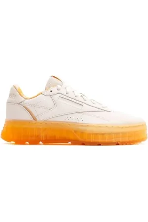 Reebok Sko, Dame, Hvid, 37 1/2 EU, Uld, Double Geo Club C Sneakers