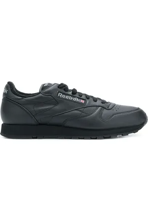 Reebok Sko, Dame, Sort, 36 1/2 EU, Læder, Høj kvalitet lædersneakers
