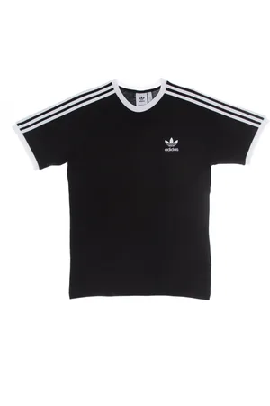 adidas Top, Herre, Sort, XL, Bomuld, 3 Stripes Tee - Sort Streetwear