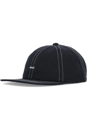 Obey Tilbehør, Herre, Sort, ONE SIZE, Sort Snapback Cap - Streetwear Kollektion