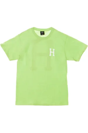 Huf Top, Herre, Grøn, XL, Klassisk H Essentials T-Shirt