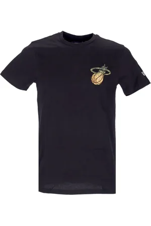 New Era Top, Herre, Sort, XL, NBA Back Body Water Print Tee