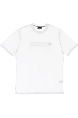 DOLLY NOIRE Top, Herre, Hvid, XL, Treno TEE X Loop - Streetwear Kollektion