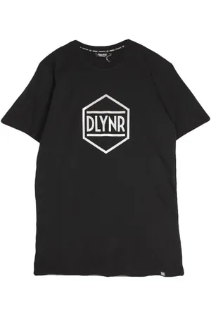 DOLLY NOIRE Top, Herre, Sort, L, Reflekterende Hexagon T-Shirt
