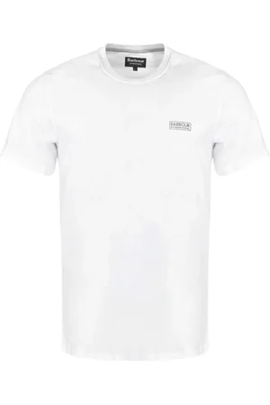 Barbour Top, Herre, Hvid, M, Hvide T-shirts