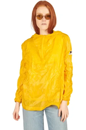 OOF Wear Jakke, Dame, Gul, M, Uld, Gul Foldbar Jakke med Hætte