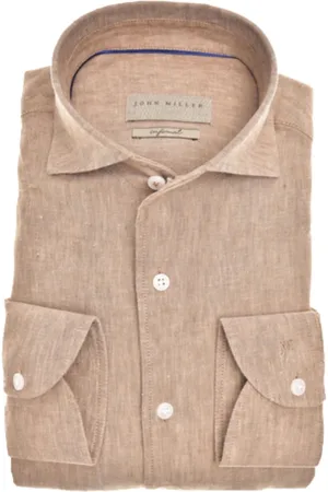 john miller Skjorte, Herre, , 4XL, Bomuld, Langærmede Skjorter