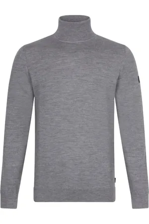 Cavallaro Napoli Strik, Herre, Grå, 2XL, Uld, Grå Stilfuld