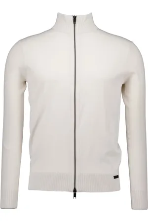 Genti Sweathshirts & Hoodies, Herre, , 2XL, Uld, Ecru Stilfuld Model