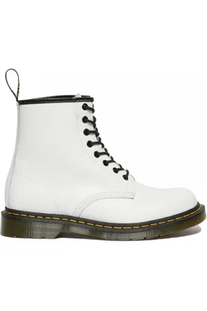 Dr. Martens Sko, Dame, Hvid, 36 EU, Læder, 1460 Støvler