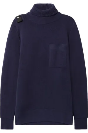 MA.STRUM Strik, Herre, Blå, 2XL, Uld, Blå Trøjer