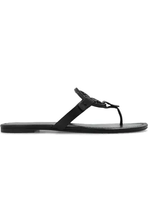 Tory Burch Sko, Dame, Sort, 35 1/2 EU, Læder, Miller Slides