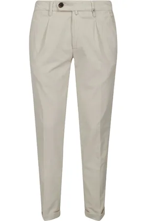 MYTHS Bukser, Herre, , XL, Bomuld, Bløde Corduroy Chinos med Elastisk Talje