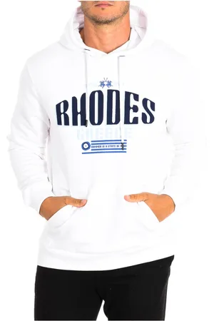 La Martina Sweathshirts & Hoodies, Herre, Hvid, 3XL, Bomuld, Hættetrøje med broderet logo