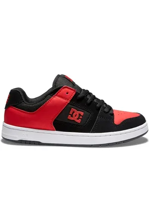 Dcshoes Sko, Herre, Sort, 42 1/2 EU, Læder, Sorte Sneakers med Fed Stil og Forbedret Komfort