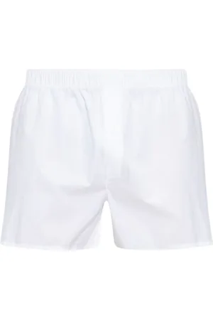 Hanro Undertøj, Herre, Hvid, XL, Bomuld, Bomuldsshort