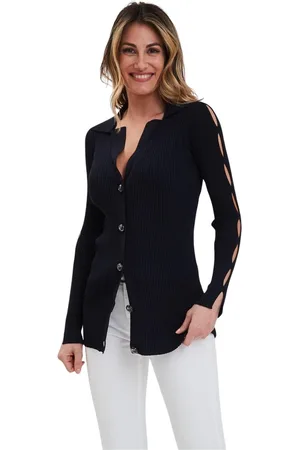 Pinko Strik, Dame, Blå, L, Costina Cardigan