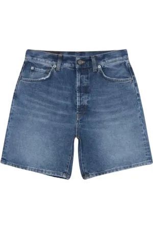Dondup Shorts, Dame, Blå, W25, Uld, Stella Lungo Shorts