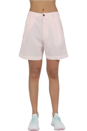 White Sand Shorts, Dame, Lyserød, XS, Uld, Moderne Bermuda Shorts