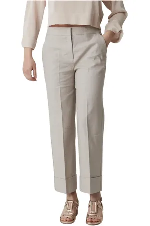 VIA MASINI 80 Bukser, Dame, , 2XL, Uld, Moderne Bukser