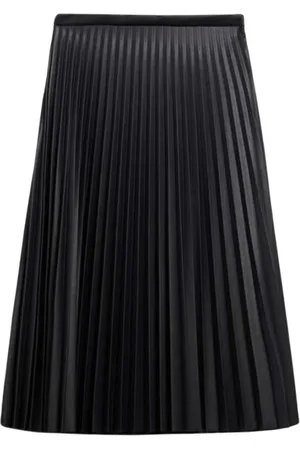 Max Mara Nederdel, Dame, Blå, M, Uld, Stilfuld Dula Nederdel
