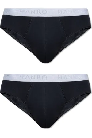 Hanro Undertøj, Herre, Sort, 2XL, Bomuld, To-pakke af trusser