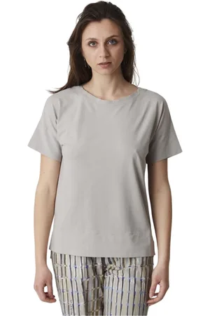 ALPHA STUDIO Top, Dame, Grå, XL, Tyl, Dame Crew Neck Jersey