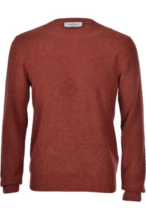 Gran Sasso Sweathshirts & Hoodies, Herre, Rød, 2XL, Uld, Moderne Maglia