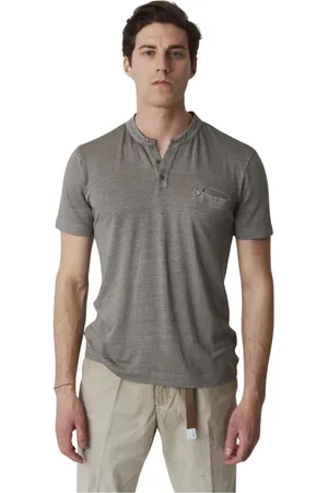 Daniele Fiesoli Top, Herre, Grå, M, Koreansk Stil T-Shirt