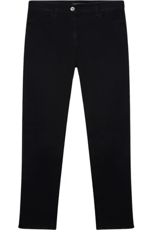 Elena Miro Bukser, Dame, Sort, 3XL, Uld, Moderne Bukser
