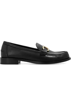 Salvatore Ferragamo Sko, Dame, Sort, 35 1/2 EU, Læder, Maryan Lædersko