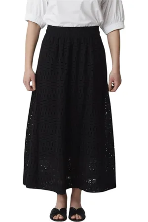 ALPHA STUDIO Nederdel, Dame, Sort, S, Jersey Nederdel