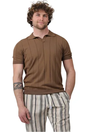 Gran Sasso Top, Herre, Brun, XL, Herre Polo Shirt