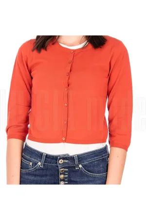 KANGRA CASHMERE Strik, Dame, , M, Uld, Kort Coreana Halv