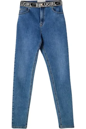 Blugirl Jeans, Dame, Blå, M, Denim, Moderne Denim Jeans