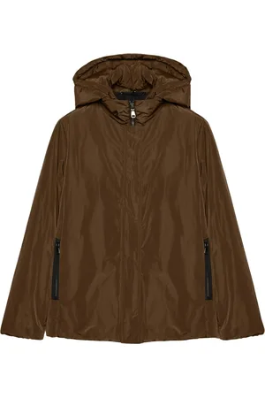 Elena Miro Jakke, Dame, Grøn, 3XL, Uld, Kort Urban Pufferjakke